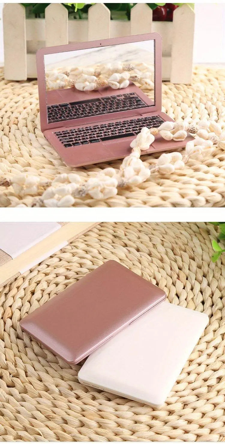 Glassy Laptop Style Mini Mirror - IVORYNN