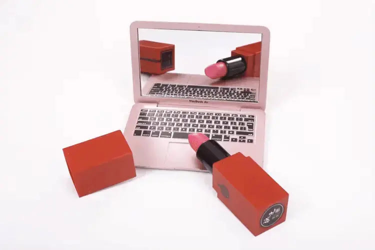 Glassy Laptop Style Mini Mirror - IVORYNN