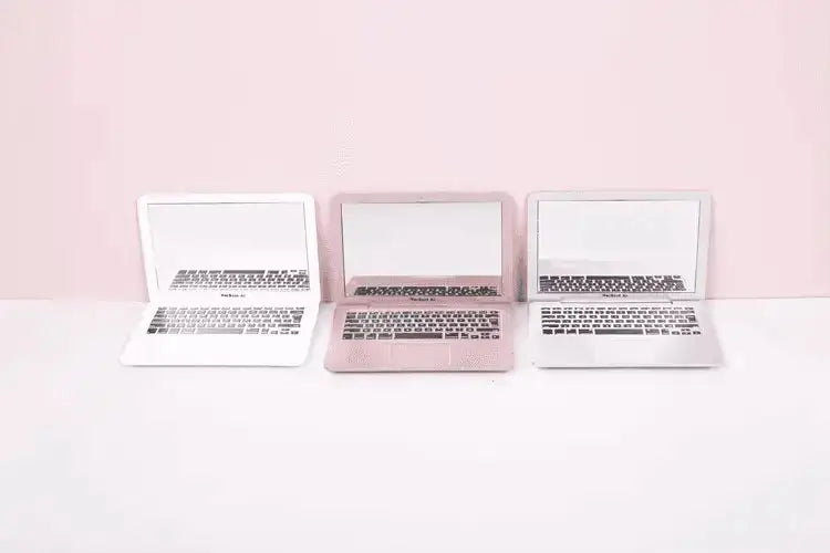 Glassy Laptop Style Mini Mirror - IVORYNN