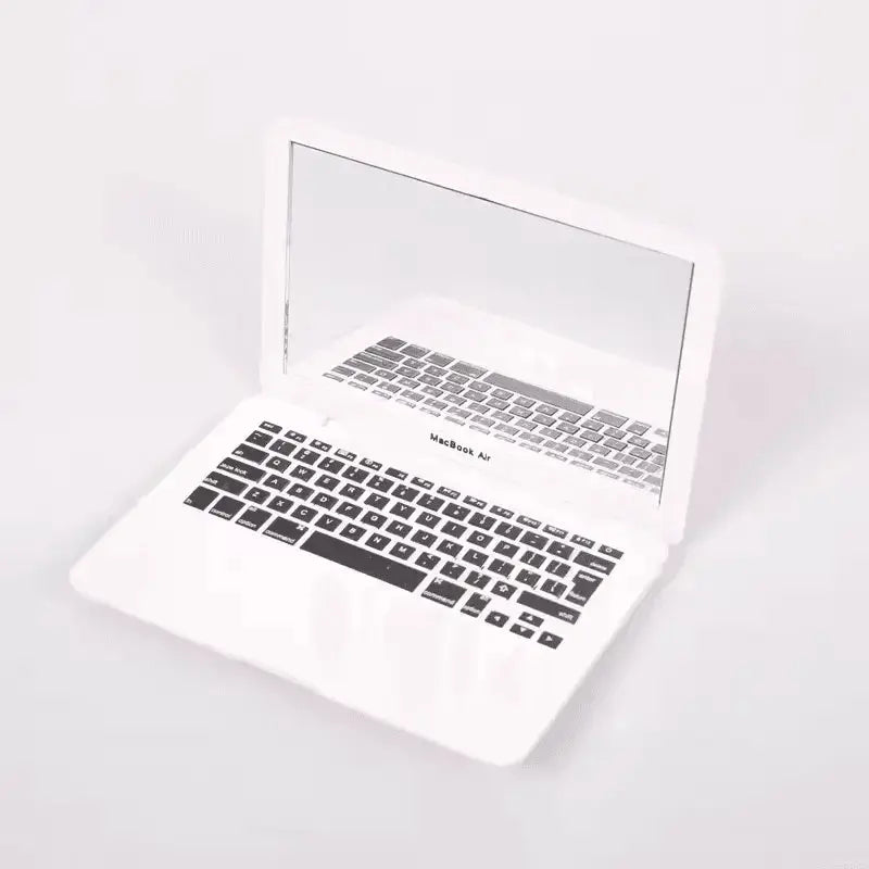 Glassy Laptop Style Mini Mirror - IVORYNN
