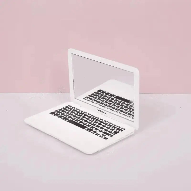 Glassy Laptop Style Mini Mirror - IVORYNN