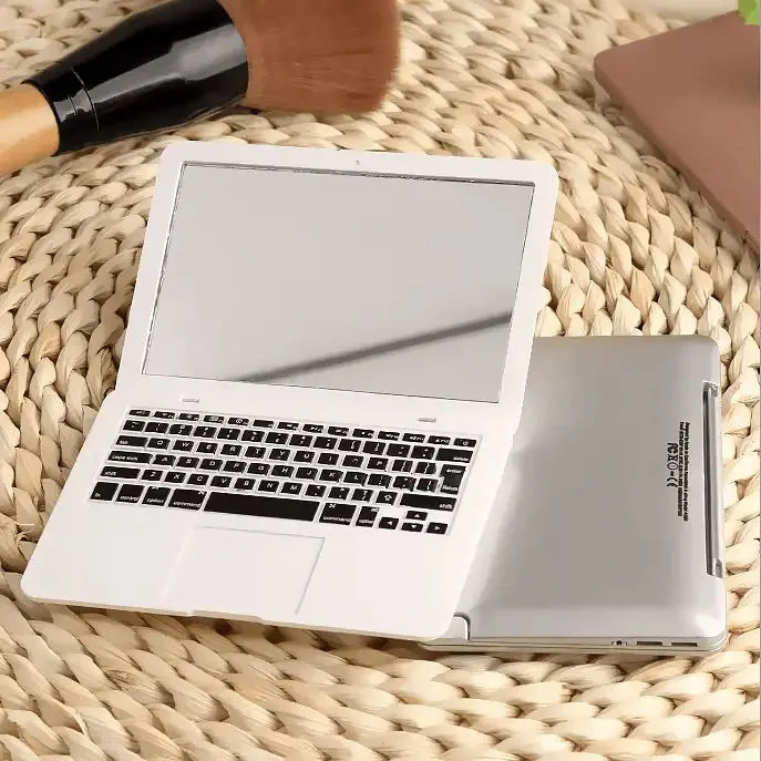 Glassy Laptop Style Mini Mirror - IVORYNN