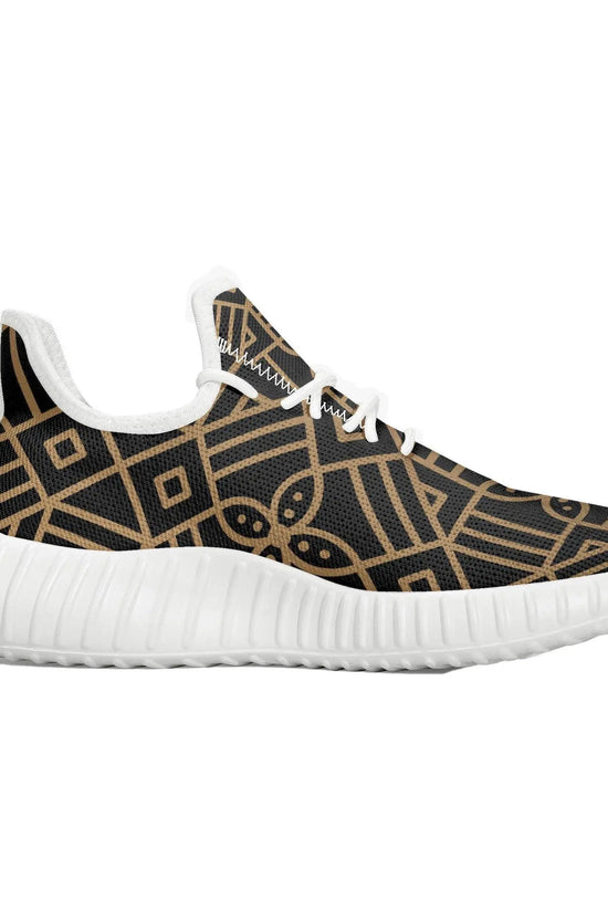 Golden Decoration Men Knit Mesh Sneakers - IVORYNN