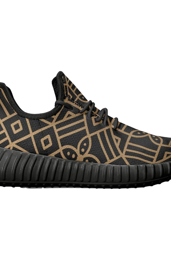 Golden Decoration Men Knit Mesh Sneakers - IVORYNN