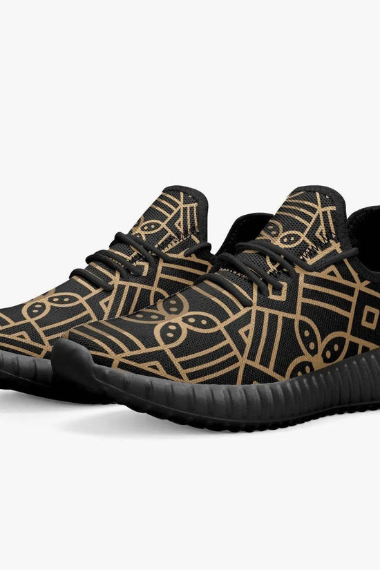 Golden Decoration Men Knit Mesh Sneakers - IVORYNN