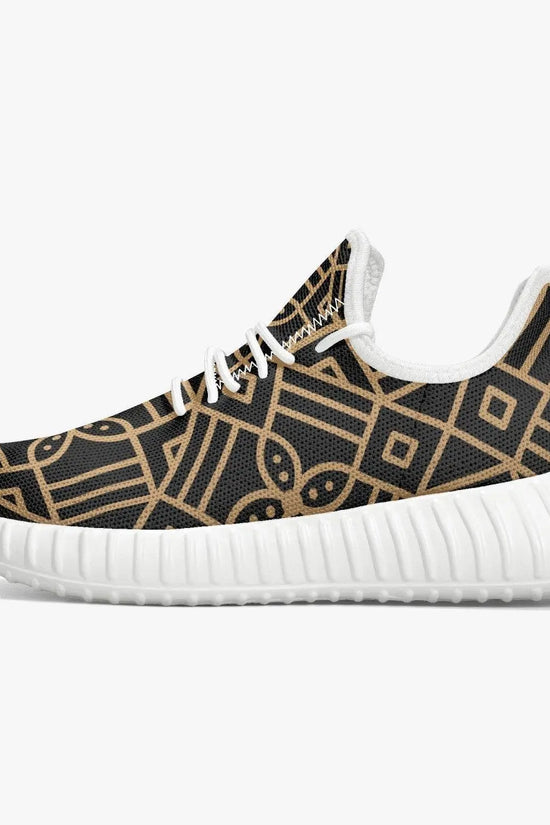 Golden Decoration Men Knit Mesh Sneakers - IVORYNN