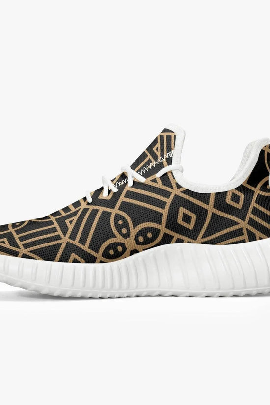 Golden Decoration Men Knit Mesh Sneakers - IVORYNN