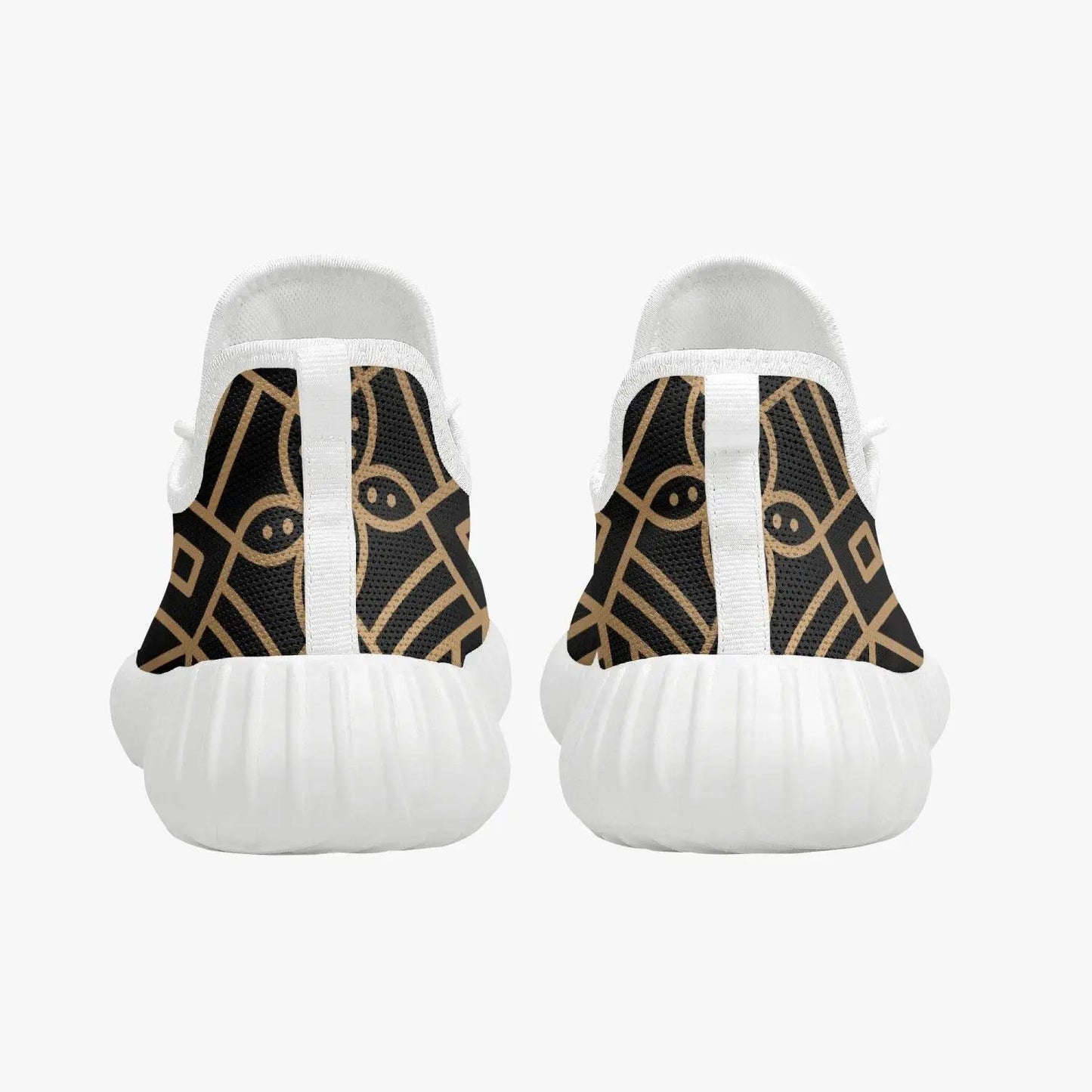 Golden Decoration Men Knit Mesh Sneakers - IVORYNN