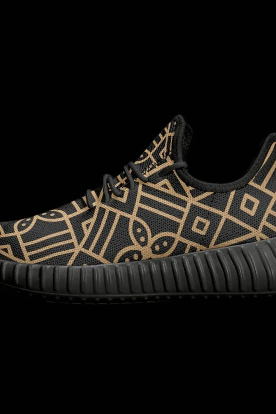 Golden Decoration Men Knit Mesh Sneakers - IVORYNN