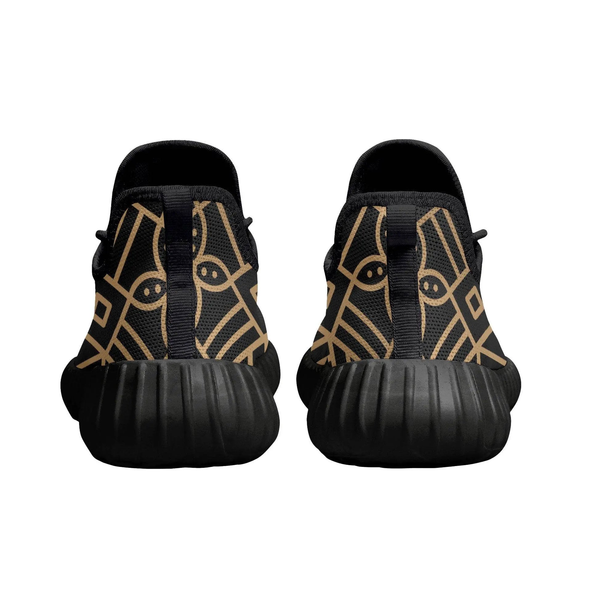 Golden Decoration Men Knit Mesh Sneakers - IVORYNN