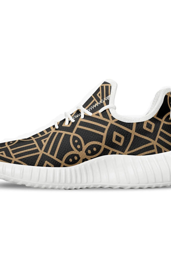 Golden Decoration Men Knit Mesh Sneakers - IVORYNN