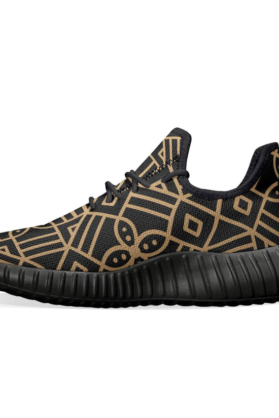 Golden Decoration Men Knit Mesh Sneakers - IVORYNN