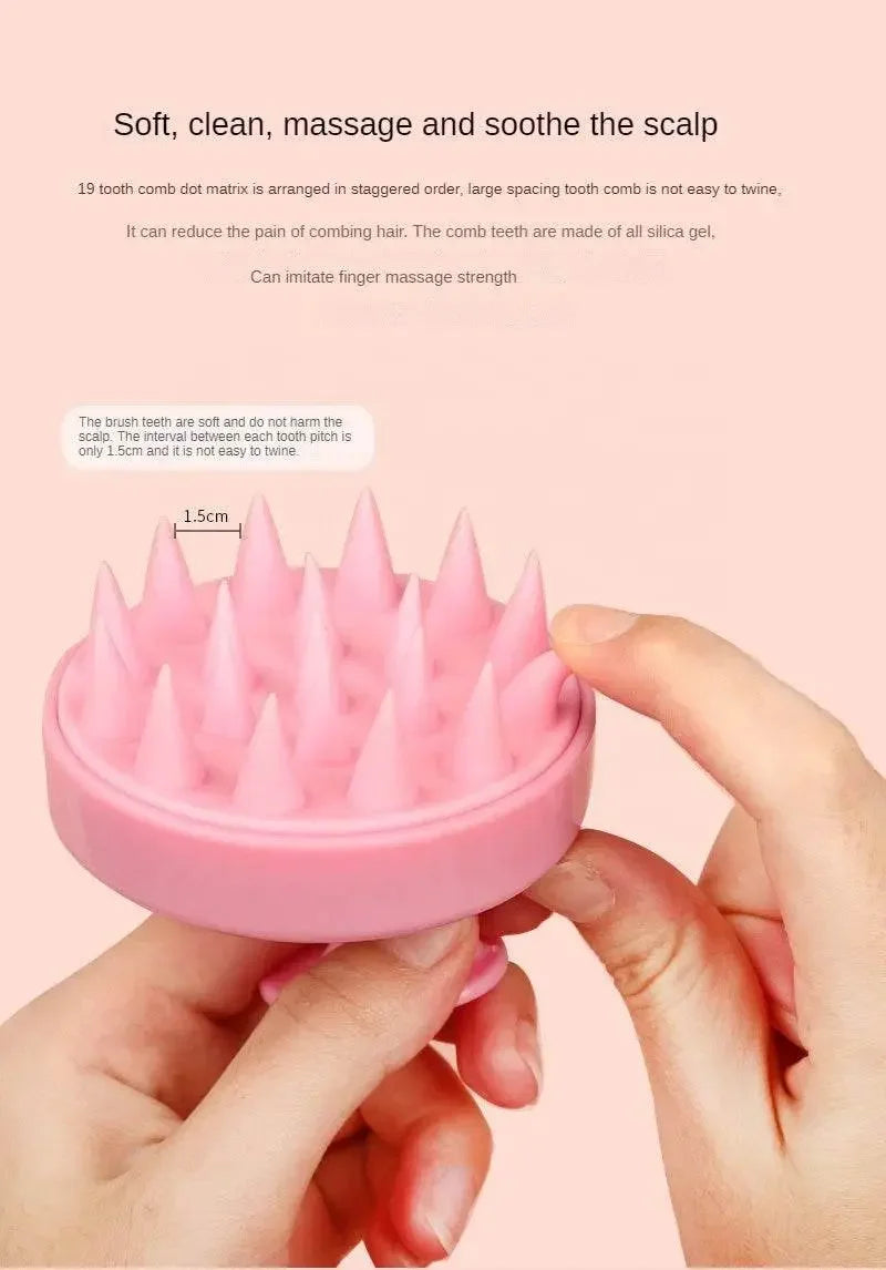Hair Cleaning Silicone Brushes - IVORYNN