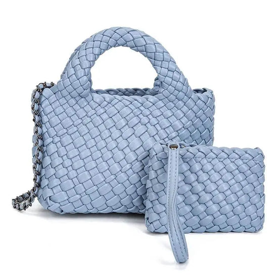 Handmade Waterproof Woven Crossbody Bag - IVORYNN