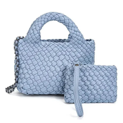 Handmade Waterproof Woven Crossbody Bag - IVORYNN