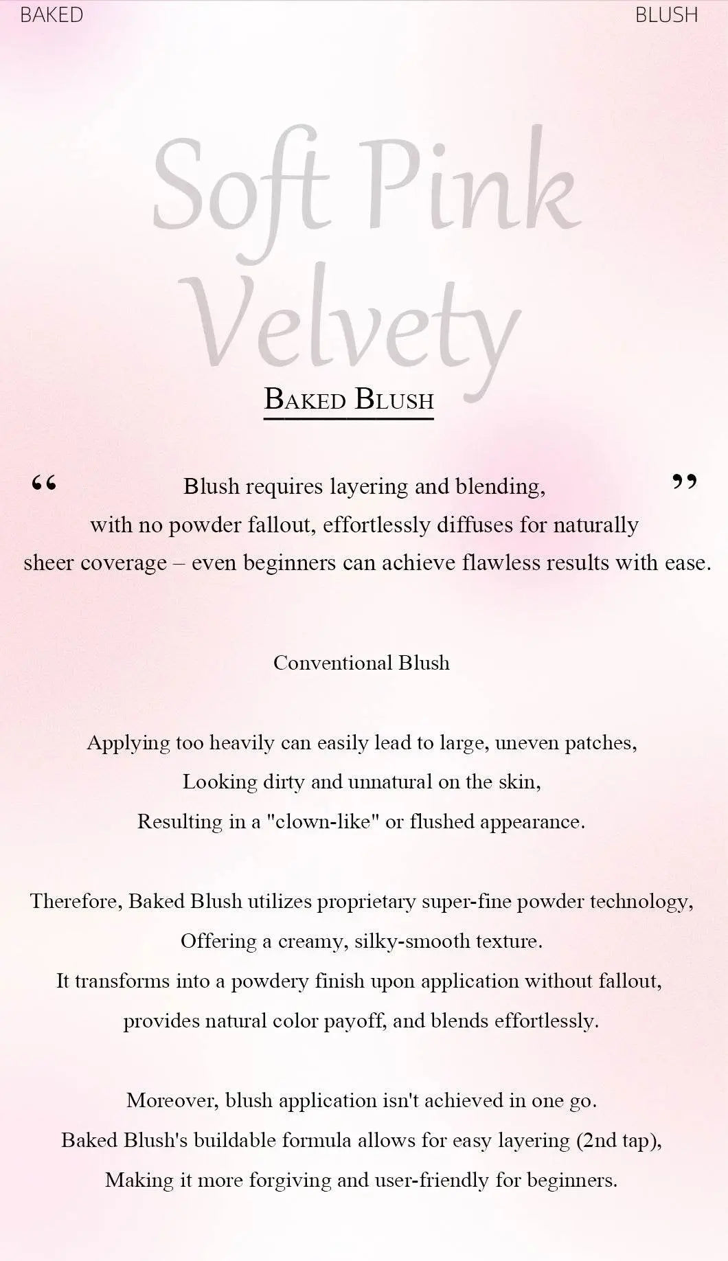 Heart Shaped luxury Soft Blush - IVORYNN