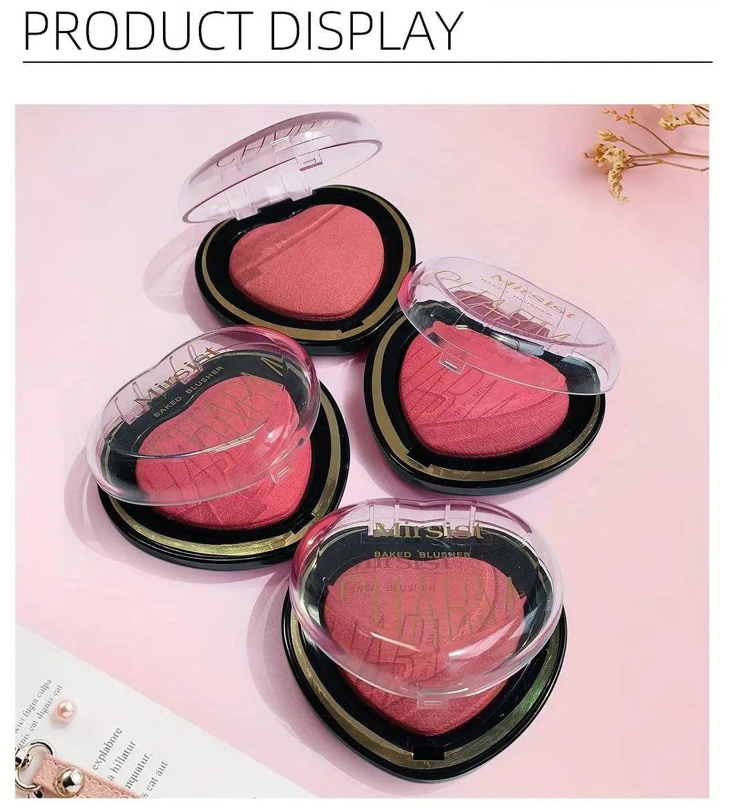 Heart Shaped luxury Soft Blush - IVORYNN