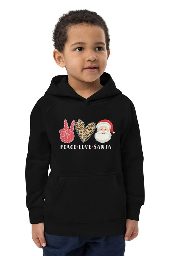 Hello Santa Kids Eco Hoodie - IVORYNN