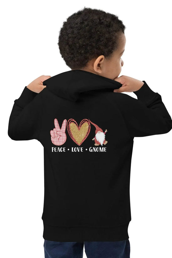 Hello Santa Kids Eco Hoodie - IVORYNN