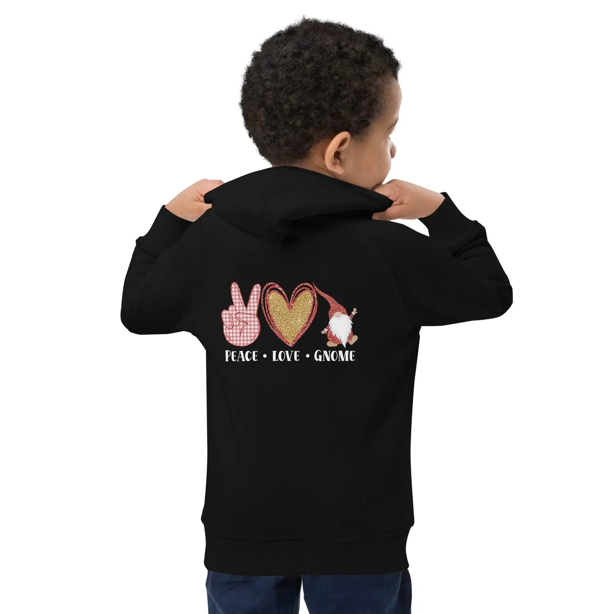 Hello Santa Kids Eco Hoodie - IVORYNN