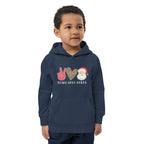 Hello Santa Kids Eco Hoodie - IVORYNN