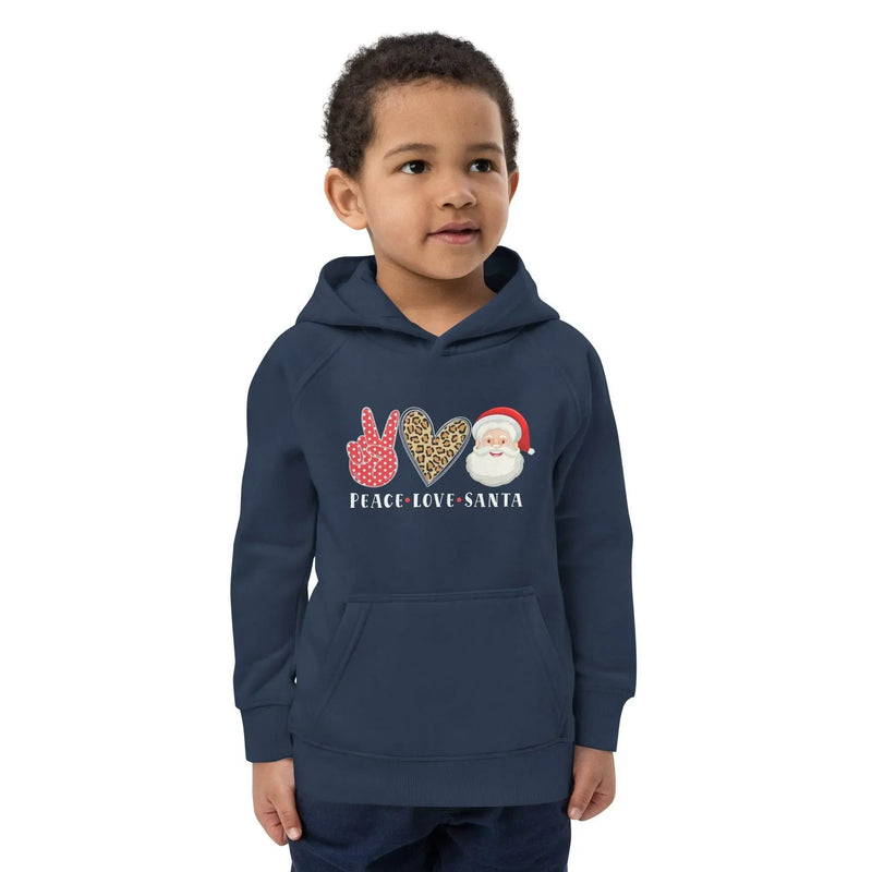 Hello Santa Kids Eco Hoodie - IVORYNN