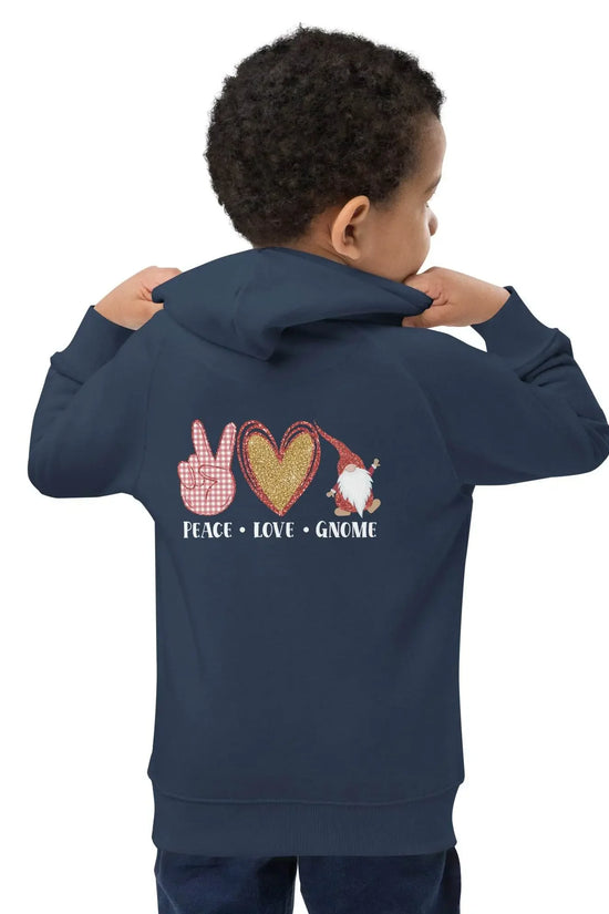 Hello Santa Kids Eco Hoodie - IVORYNN