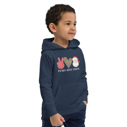 Hello Santa Kids Eco Hoodie - IVORYNN