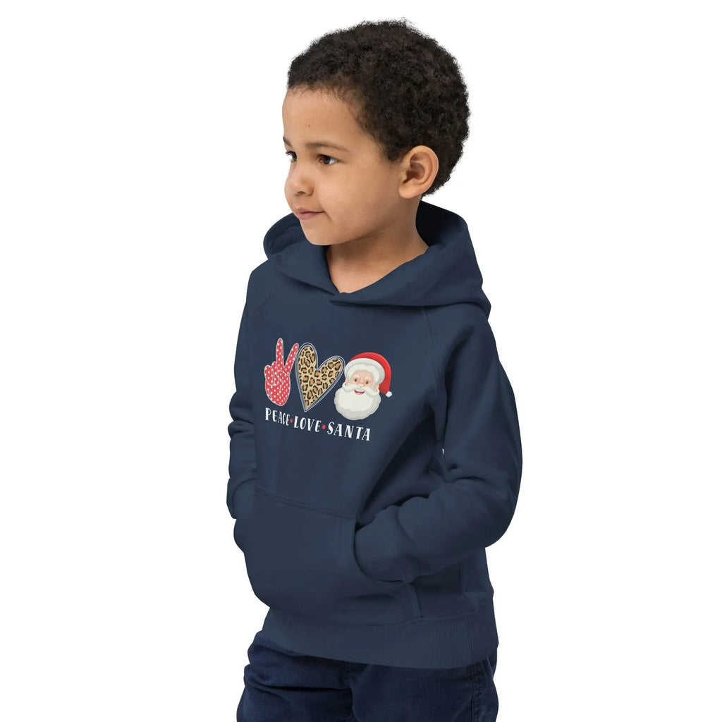 Hello Santa Kids Eco Hoodie - IVORYNN
