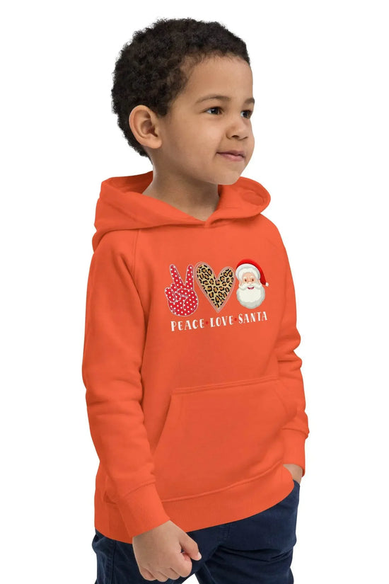 Hello Santa Kids Eco Hoodie - IVORYNN