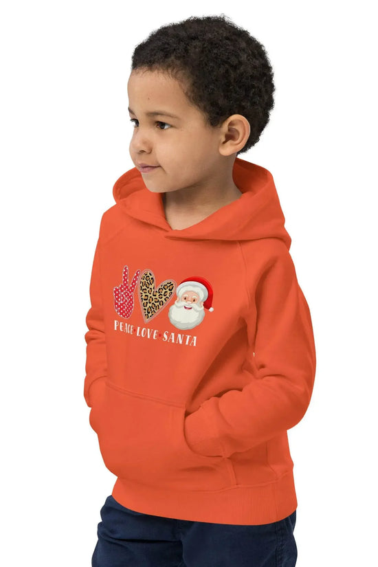 Hello Santa Kids Eco Hoodie - IVORYNN