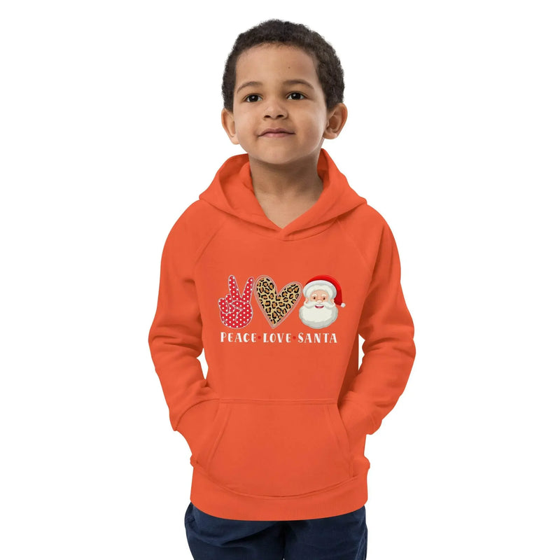 Hello Santa Kids Eco Hoodie - IVORYNN