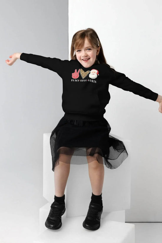 Hello Santa Kids Eco Hoodie - IVORYNN