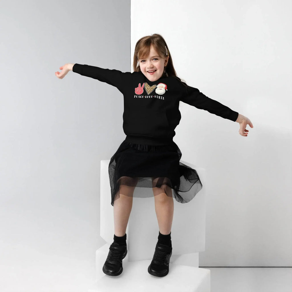 Hello Santa Kids Eco Hoodie - IVORYNN