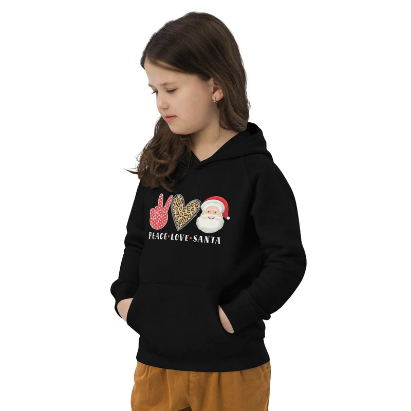 Hello Santa Kids Eco Hoodie - IVORYNN