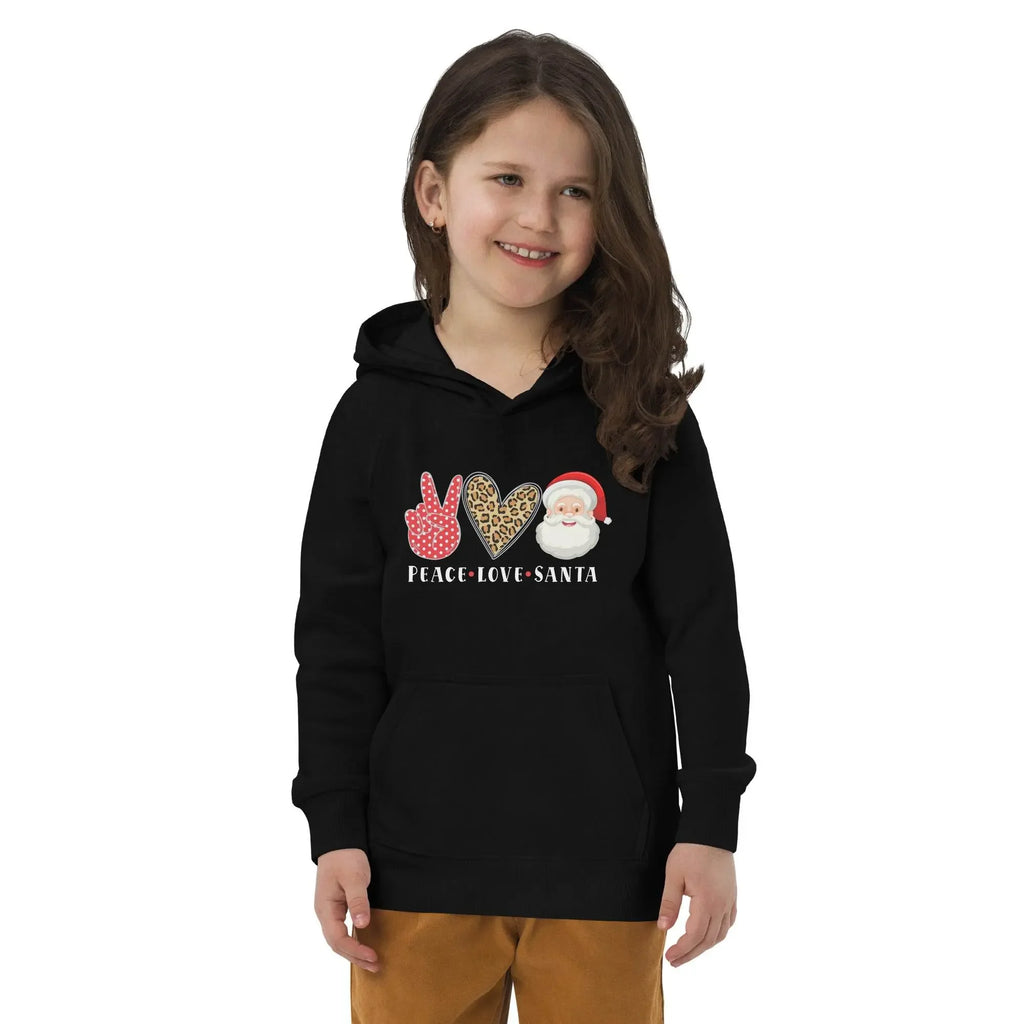 Hello Santa Kids Eco Hoodie - IVORYNN