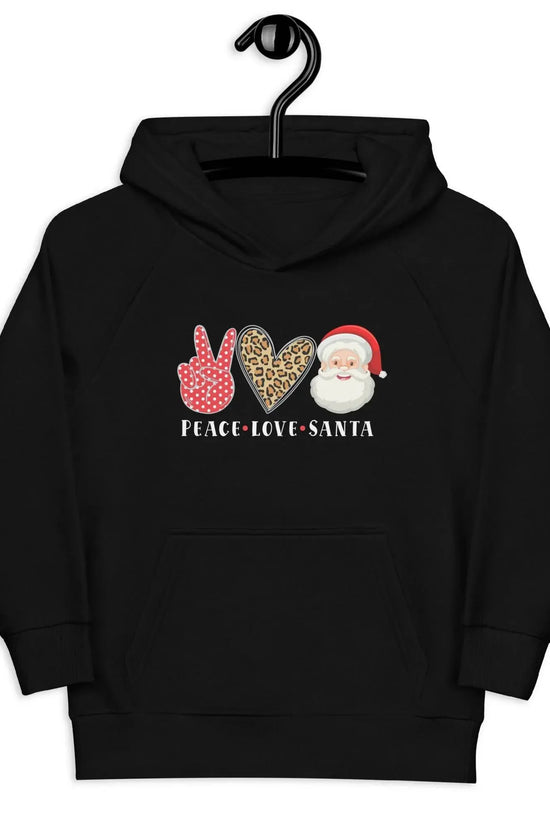 Hello Santa Kids Eco Hoodie - IVORYNN