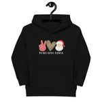 Hello Santa Kids Eco Hoodie - IVORYNN