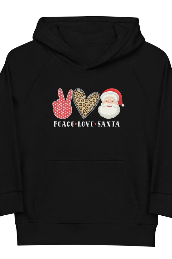 Hello Santa Kids Eco Hoodie - IVORYNN