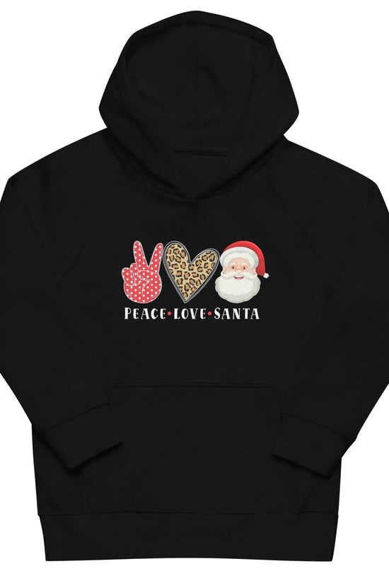 Hello Santa Kids Eco Hoodie - IVORYNN