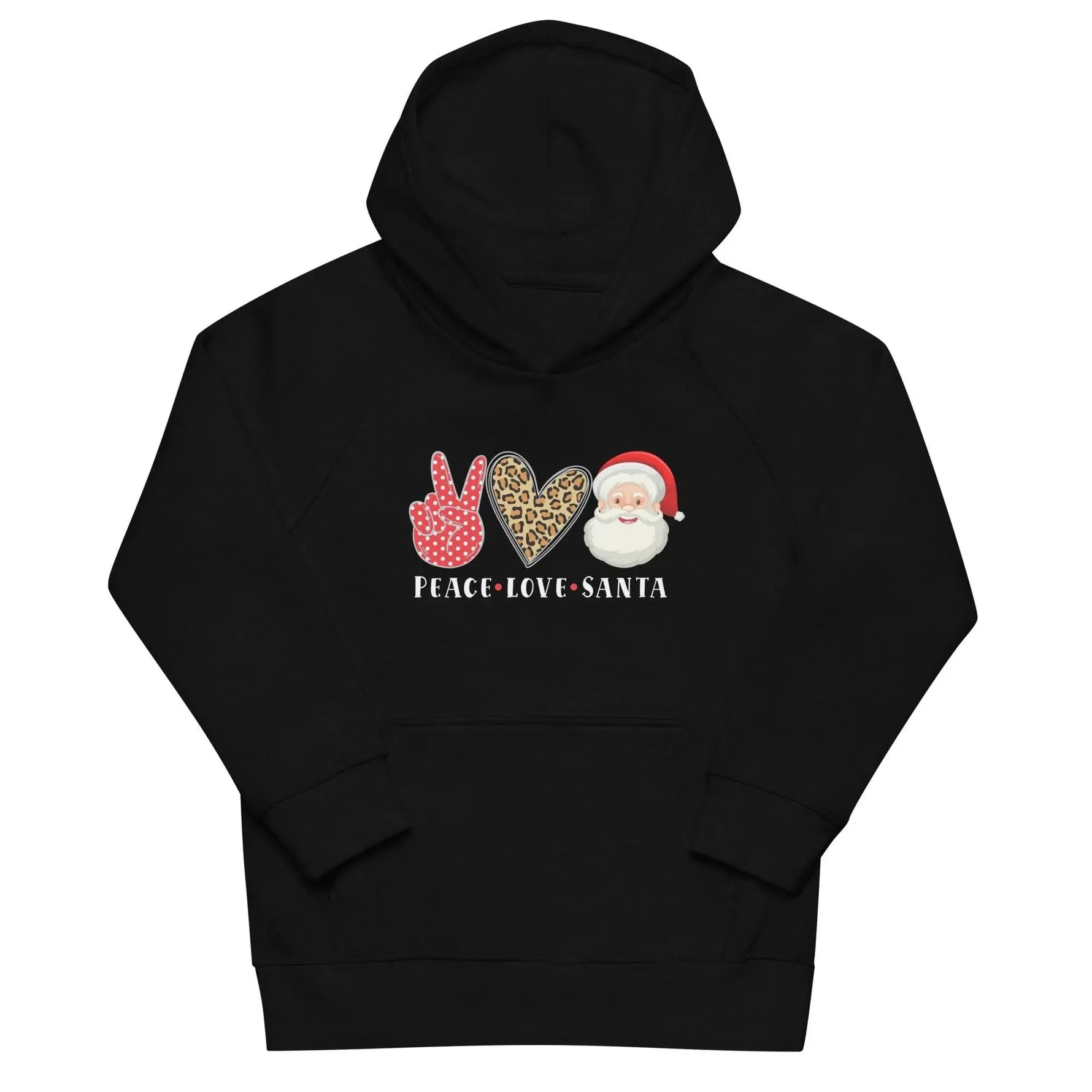 Hello Santa Kids Eco Hoodie - IVORYNN