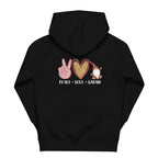 Hello Santa Kids Eco Hoodie - IVORYNN