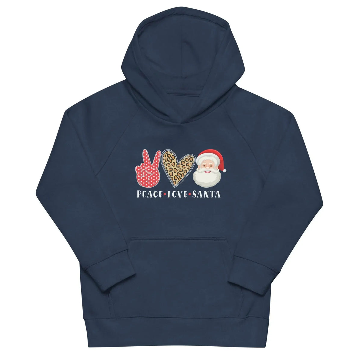 Hello Santa Kids Eco Hoodie - IVORYNN