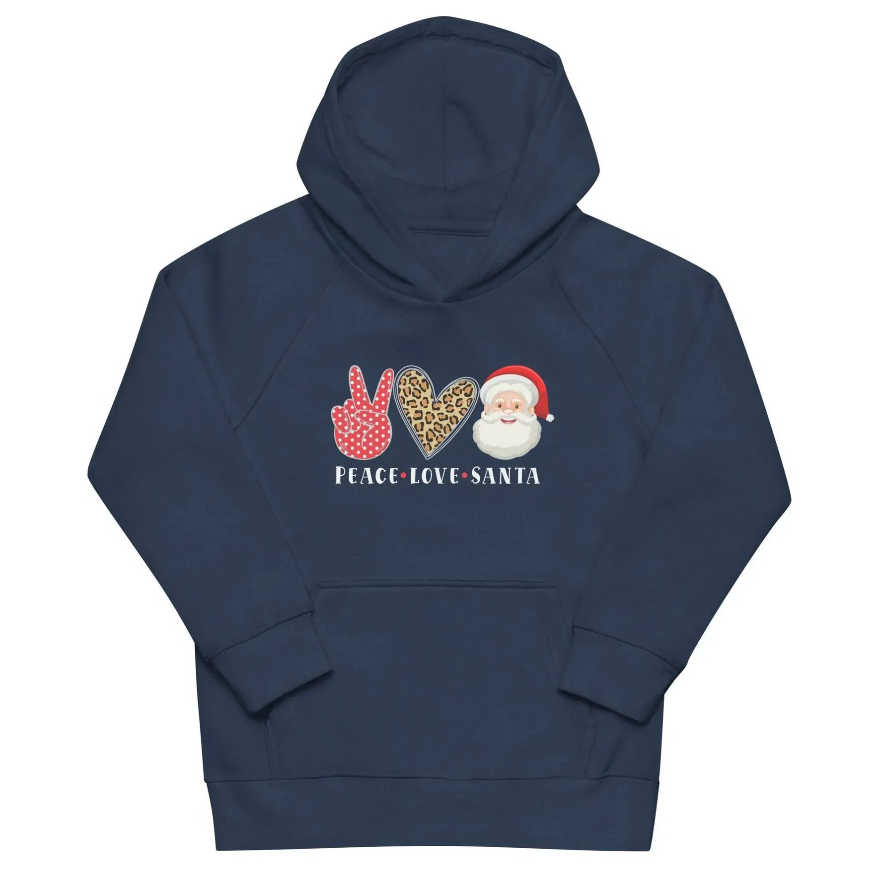 Hello Santa Kids Eco Hoodie - IVORYNN