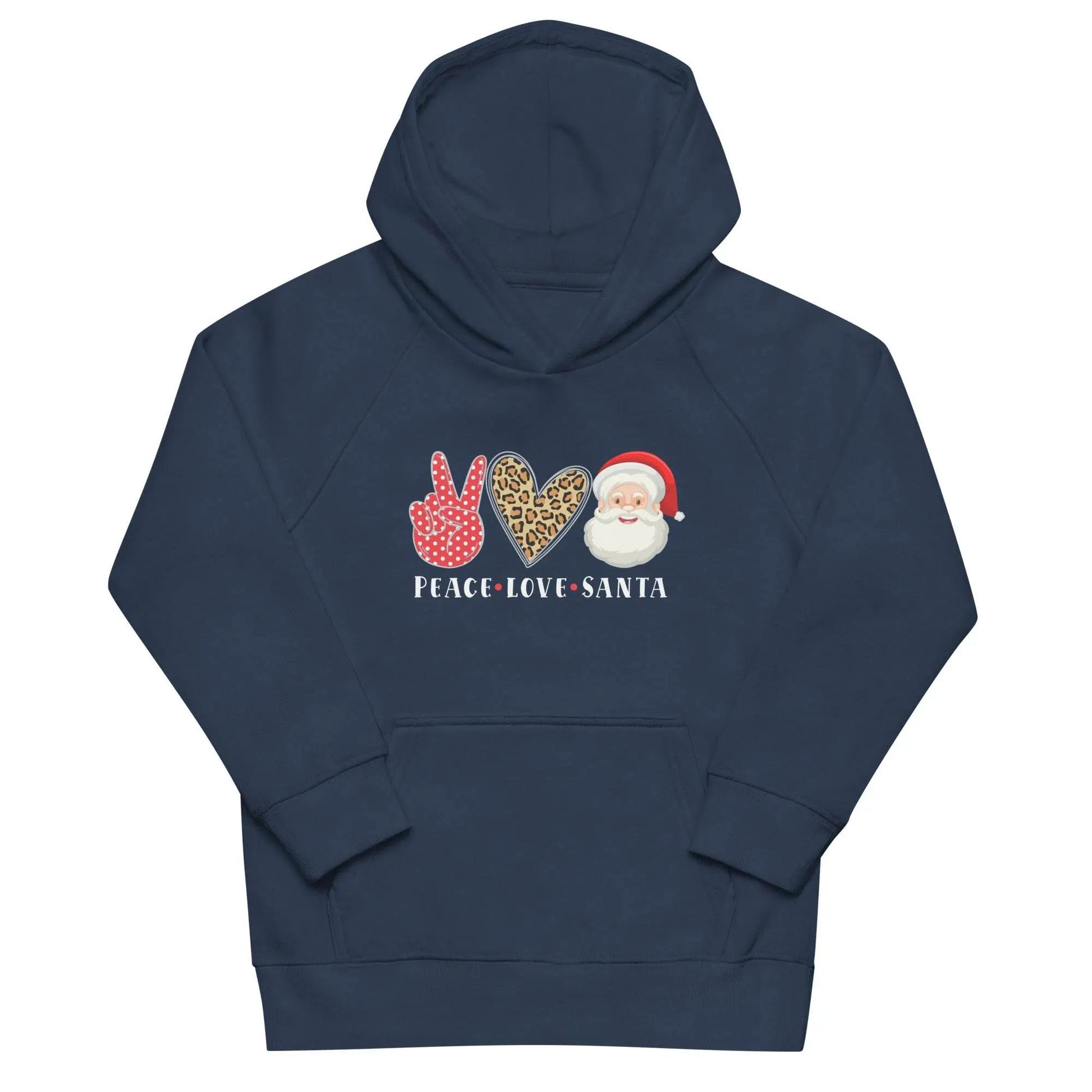 Hello Santa Kids Eco Hoodie - IVORYNN