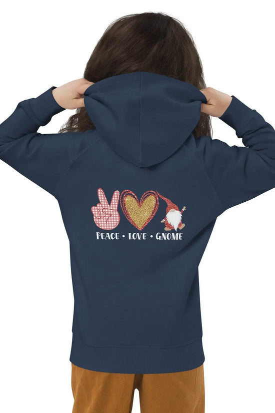 Hello Santa Kids Eco Hoodie - IVORYNN