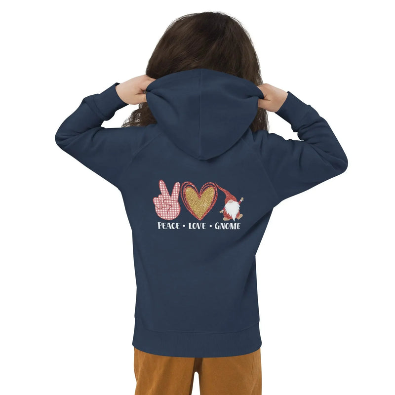 Hello Santa Kids Eco Hoodie - IVORYNN