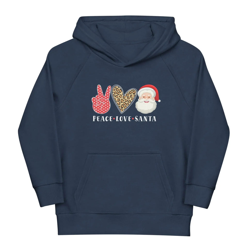 Hello Santa Kids Eco Hoodie - IVORYNN