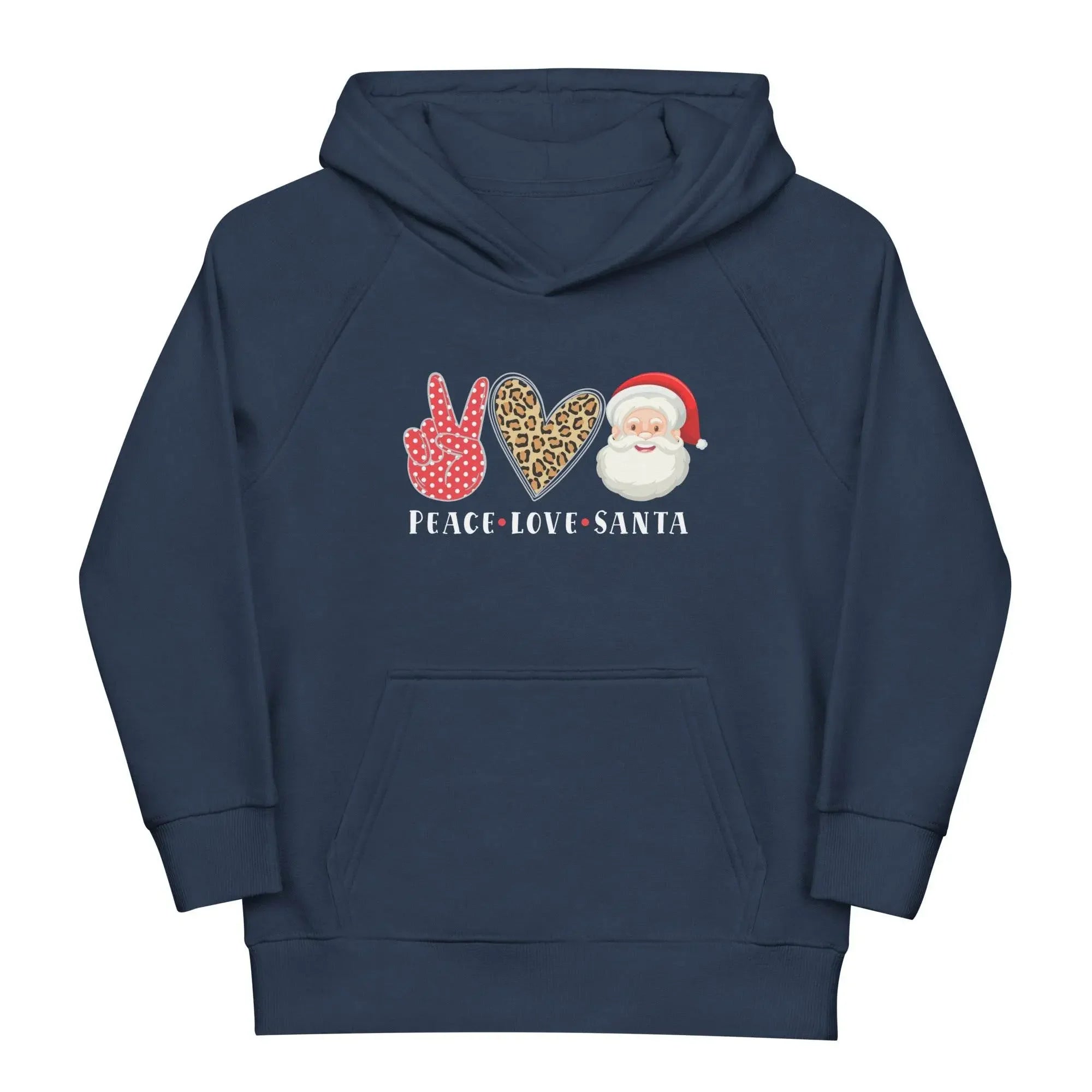 Hello Santa Kids Eco Hoodie - IVORYNN