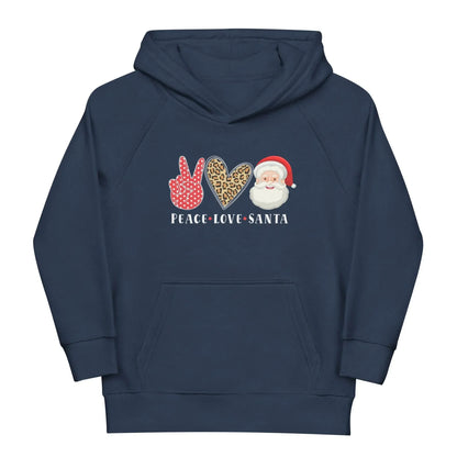 Hello Santa Kids Eco Hoodie - IVORYNN